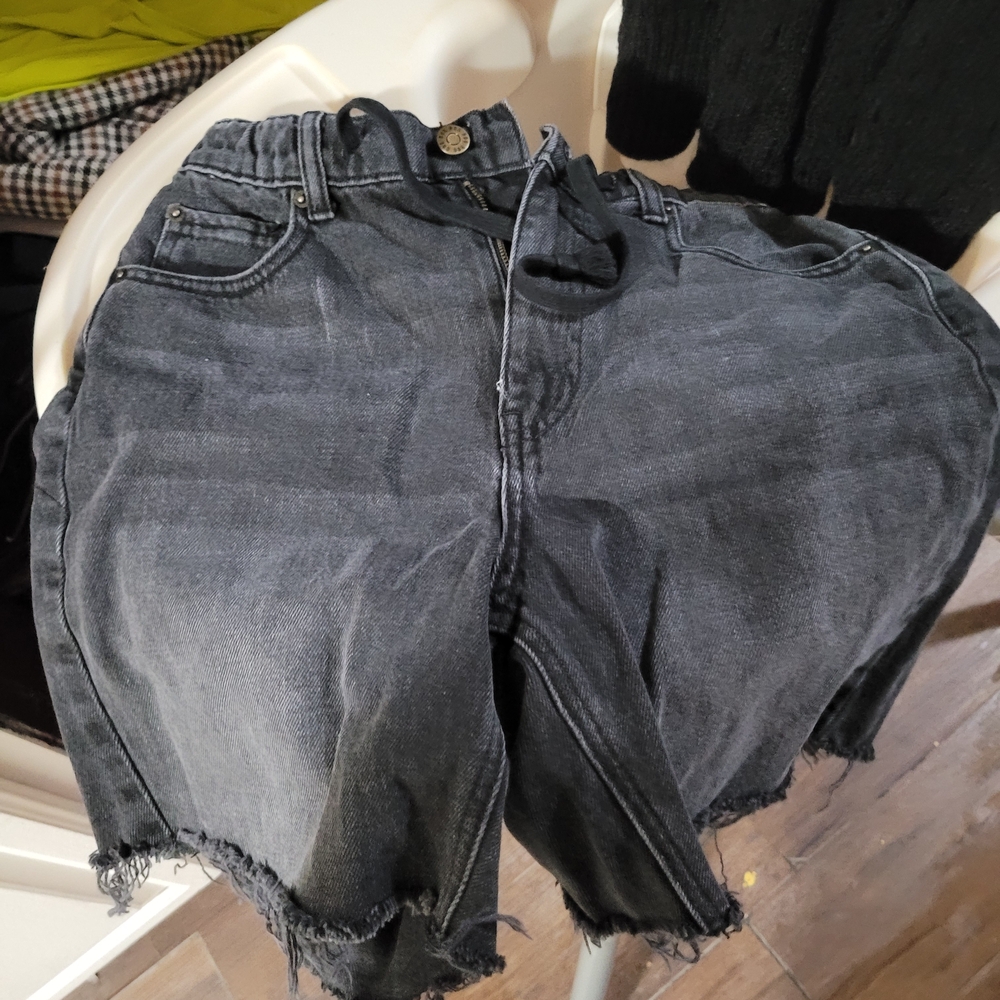 BDG Dark Gray Jean Shorts